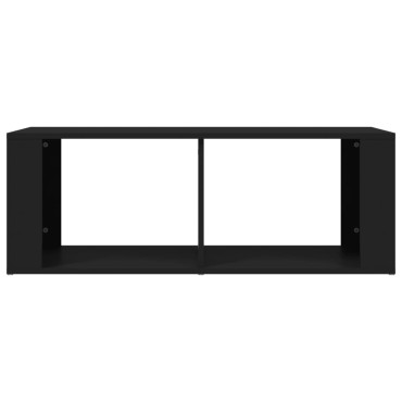 vidaXL Τραπεζάκι Σαλονιού Μαύρο 100x50x36cm από Επεξεργασμένο Ξύλο 1 τεμ.