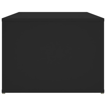 vidaXL Τραπεζάκι Σαλονιού Μαύρο 100x50x36cm από Επεξεργασμένο Ξύλο 1 τεμ.