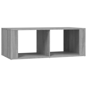 vidaXL Τραπεζάκι Σαλονιού Γκρι Sonoma 100x50x36cm Επεξεργασμένο Ξύλο 1 τεμ.