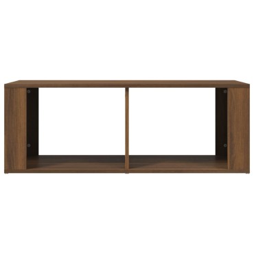 vidaXL Τραπεζάκι Σαλονιού Καφέ Δρυς 100x50x36cm Επεξεργασμ. Ξύλο 1 τεμ.
