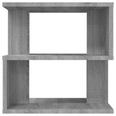 vidaXL Βοηθητικό Τραπέζι Γκρι Sonoma 40x40x40cm Επεξεργασμένο Ξύλο 1 τεμ.