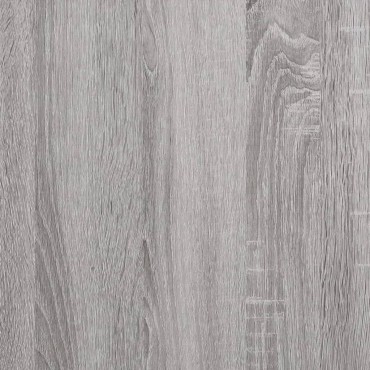 vidaXL Έπιπλο Τηλεόρασης Κρεμαστό Γκρι Sonoma 80x36x25cm Επεξ. Ξύλο