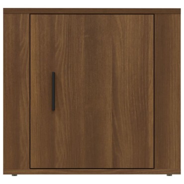 vidaXL Κομοδίνο Καφέ Δρυς 50x39x47cm 1 τεμ.