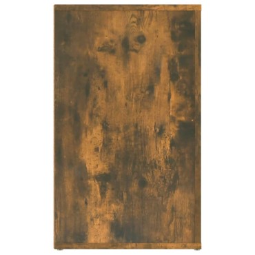 vidaXL Κομοδίνο Καπνιστή Δρυς 50x36x60cm από Επεξεργασμένο Ξύλο 1 τεμ.