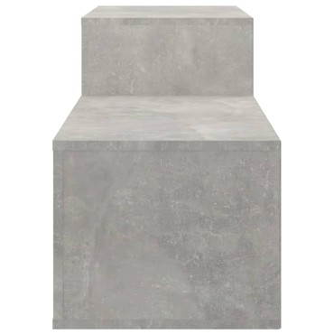 vidaXL Παπουτσοθήκη Γκρι Σκυροδέματος 150x35x45cm Επεξεργασμένο Ξύλο