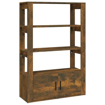 vidaXL Ντουλάπι Καπνιστή Δρυς 80x30x119,5cm από Επεξεργασμένο Ξύλο 1 τεμ.