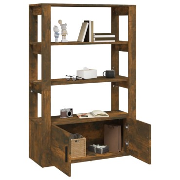 vidaXL Ντουλάπι Καπνιστή Δρυς 80x30x119,5cm από Επεξεργασμένο Ξύλο 1 τεμ.