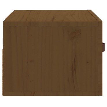 vidaXL Κομοδίνα Επιτοίχια 2 τεμ. Καφέ Μελί 40x29,5x22cm