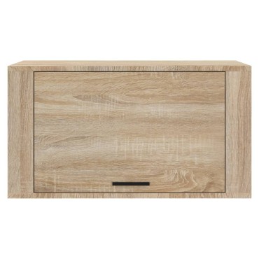 vidaXL Παπουτσοθήκη Επιτοίχια Sonoma δρυς 70x35x38cm Επεξεργ. Ξύλο