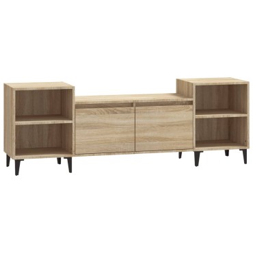 vidaXL Έπιπλο Τηλεόρασης Sonoma Δρυς 160x35x55cm Επεξ. Ξύλο