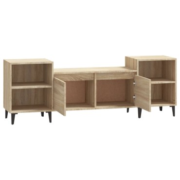 vidaXL Έπιπλο Τηλεόρασης Sonoma Δρυς 160x35x55cm Επεξ. Ξύλο