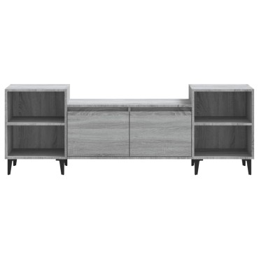 vidaXL Έπιπλο Τηλεόρασης Γκρι Sonoma 160x35x55cm από Επεξεργ. Ξύλο