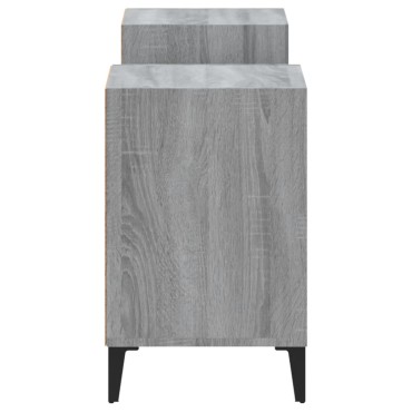 vidaXL Έπιπλο Τηλεόρασης Γκρι Sonoma 160x35x55cm από Επεξεργ. Ξύλο