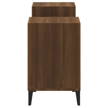 vidaXL Έπιπλο Τηλεόρασης Καφέ Δρυς 160x35x55cm Επεξεργασμένο Ξύλο