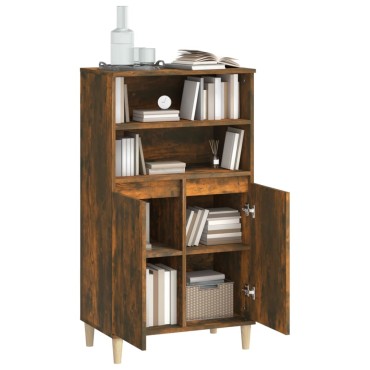 vidaXL Ντουλάπι Καπνιστή δρυς 60x36x110cm από Επεξεργασμένο Ξύλο 1 τεμ.
