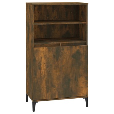 vidaXL Ντουλάπι Καπνιστή Δρυς 60x36x110cm από Επεξεργασμένο Ξύλο 1 τεμ.