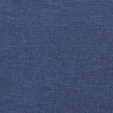 vidaXL Στρώμα με Pocket Springs Μπλε 120x200x20cm Υφασμάτινο 1 τεμ. - Μονό
