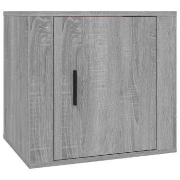 vidaXL Κομοδίνο Γκρι Sonoma 50x39x47cm 1 τεμ.