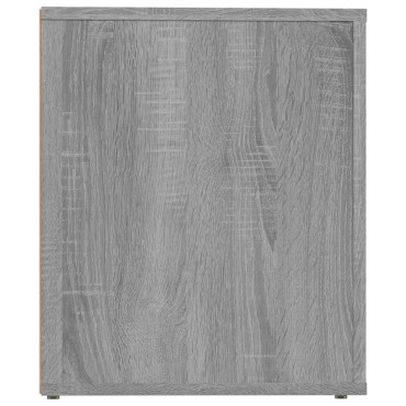 vidaXL Κομοδίνο Γκρι Sonoma 50x39x47cm 1 τεμ.