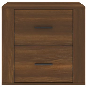 vidaXL Κομοδίνο Καφέ Δρυς 50x39x47cm 1 τεμ.