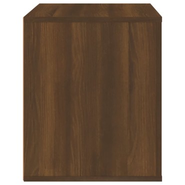 vidaXL Κομοδίνο Καφέ Δρυς 50x39x47cm 1 τεμ.