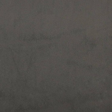 vidaXL Στρώμα με Pocket Springs Σκούρο Γκρι 90x190x20cm Βελούδινο 1 τεμ. - Μονό