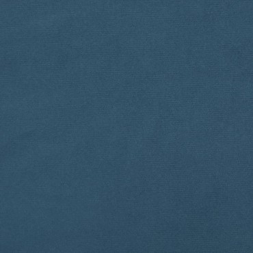 vidaXL Στρώμα με Pocket Springs Σκούρο Μπλε 180x200x20cm Βελούδινο 1 τεμ. - Διπλό