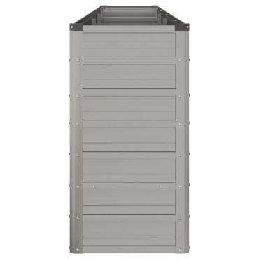 vidaXL Ζαρντινιέρα Σκουριασμένο 320x40x77 εκ. Ατσάλι Σκληρυθέν Αέρα