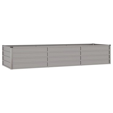 vidaXL Ζαρντινιέρα Σκουριασμένο 240x80x45 εκ. Ατσάλι Σκληρυθέν Αέρα