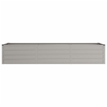 vidaXL Ζαρντινιέρα Σκουριασμένο 240x80x45 εκ. Ατσάλι Σκληρυθέν Αέρα