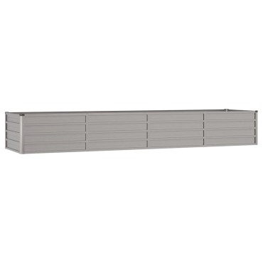 vidaXL Ζαρντινιέρα Σκουριασμένο 320x80x45 εκ. Ατσάλι Σκληρυθέν Αέρα