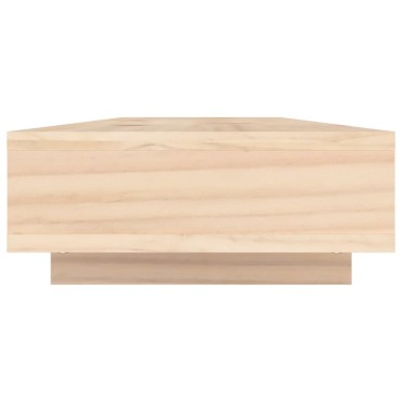 vidaXL Βάση Οθόνης 100x27x14 εκ. από Μασίφ Ξύλο Πεύκου
