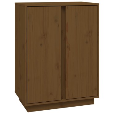 vidaXL Ντουλάπι Καφέ Μέλι 60x35x80cm από Μασίφ Ξύλο Πεύκου 1 τεμ.