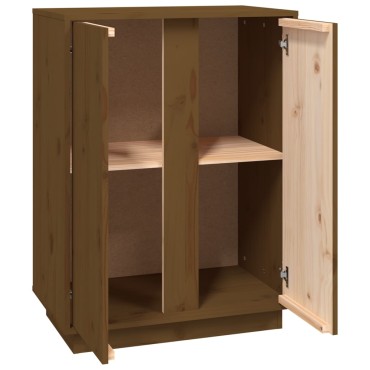 vidaXL Ντουλάπι Καφέ Μέλι 60x35x80cm από Μασίφ Ξύλο Πεύκου 1 τεμ.