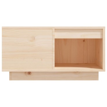 vidaXL Τραπεζάκι Σαλονιού 60x61x32,5cm από Μασίφ Ξύλο Πεύκου 1 τεμ.