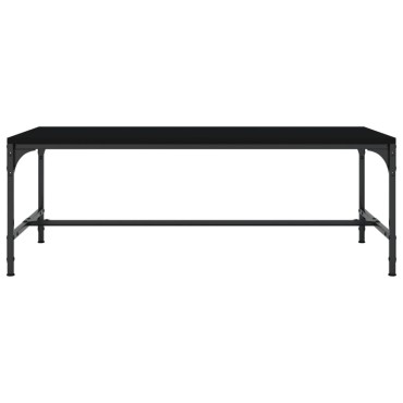 vidaXL Τραπεζάκι Σαλονιού Μαύρο 100x50x35cm από Επεξεργασμένο Ξύλο 1 τεμ.