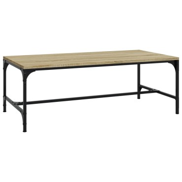 vidaXL Τραπεζάκι Σαλονιού Sonoma Δρυς 100x50x35cm Επεξεργασμένο Ξύλο 1 τεμ.
