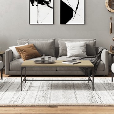 vidaXL Τραπεζάκι Σαλονιού Sonoma Δρυς 100x50x35cm Επεξεργασμένο Ξύλο 1 τεμ.