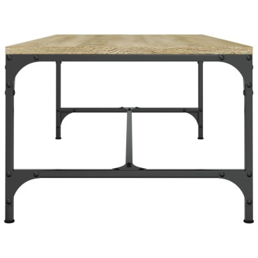 vidaXL Τραπεζάκι Σαλονιού Sonoma Δρυς 100x50x35cm Επεξεργασμένο Ξύλο 1 τεμ.