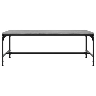 vidaXL Τραπεζάκι Σαλονιού Γκρι Sonoma 100x50x35cm Επεξεργασμένο Ξύλο 1 τεμ.