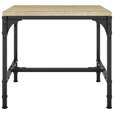 vidaXL Τραπεζάκι Σαλονιού Sonoma Δρυς 50x50x35cm Επεξεργασμένο Ξύλο 1 τεμ.