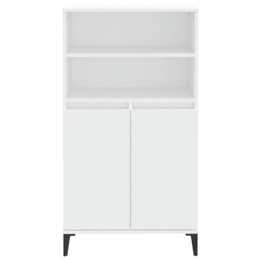 vidaXL Ντουλάπι Λευκό 60x36x110cm από Επεξεργασμένο Ξύλο 1 τεμ.