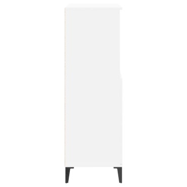 vidaXL Ντουλάπι Λευκό 60x36x110cm από Επεξεργασμένο Ξύλο 1 τεμ.