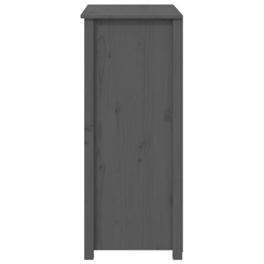 vidaXL Ντουλάπι Γκρι 83x41,5x100cm από Μασίφ Ξύλο Πεύκου 1 τεμ.