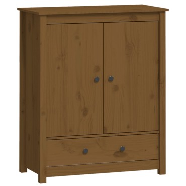 vidaXL Μπουφές Καφέ Μέλι 83x41,5x100cm από Μασίφ Ξύλο Πεύκου 1 τεμ.