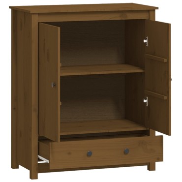 vidaXL Μπουφές Καφέ Μέλι 83x41,5x100cm από Μασίφ Ξύλο Πεύκου 1 τεμ.