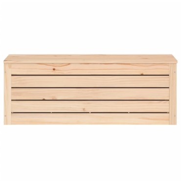 vidaXL Κουτί Αποθήκευσης 89x36,5x33cm από Μασίφ Ξύλο Πεύκου 1 τεμ.