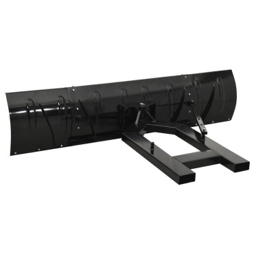 vidaXL Εκχιονιστικό για Περονοφόρο Μαύρο 200 x 48 εκ.