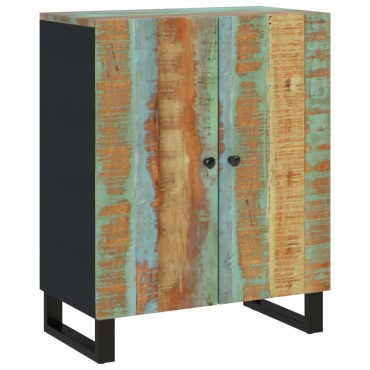 vidaXL Ντουλάπι 60x33x75cm από Μασίφ Ανακυκλωμένο Ξύλο 1 τεμ.
