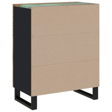 vidaXL Ντουλάπι 60x33x75cm από Μασίφ Ανακυκλωμένο Ξύλο 1 τεμ.